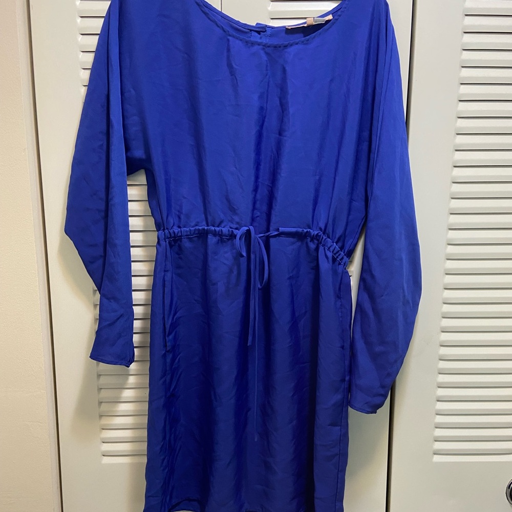 Blue dress